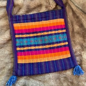NWOT - multi color crossover bag
